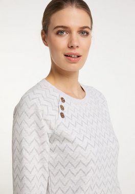 Ragwear Sweatshirt DARIA CHEVRON Nachhaltige & Vegane Mode Damen