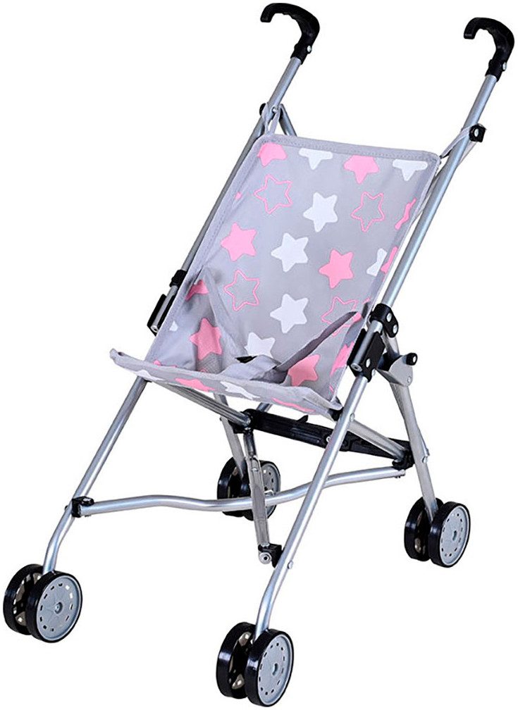 Knorrtoys® Puppenbuggy Sim - star grey günstig online kaufen