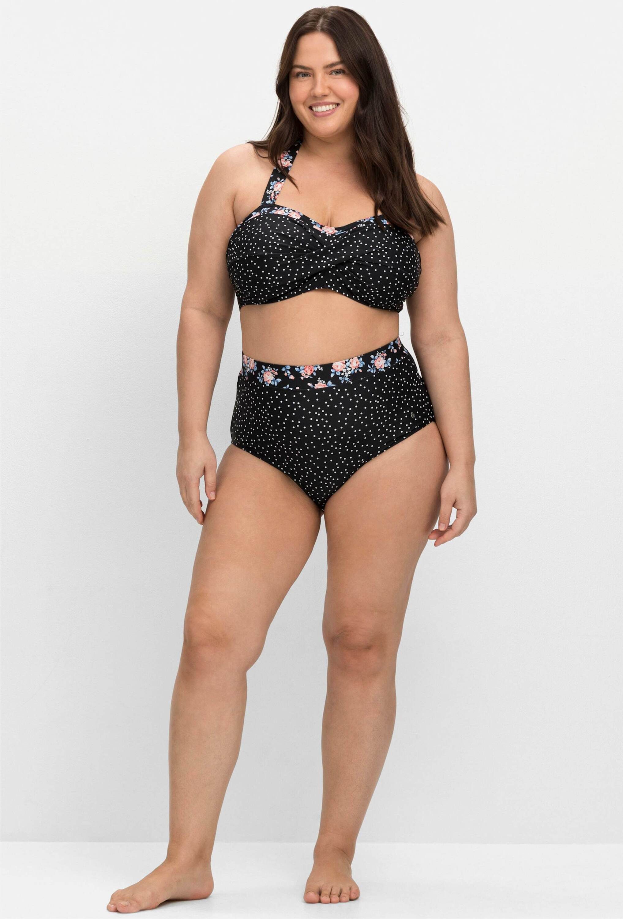 Sheego Bügel-Bikini Bandeau-Bikini-Top – Bild 3 von 5
