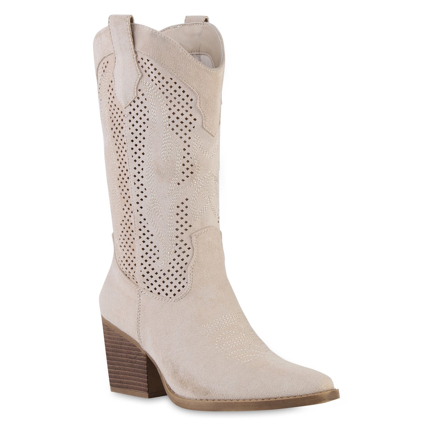 VAN HILL 841524 Cowboystiefel Schuhe günstig online kaufen