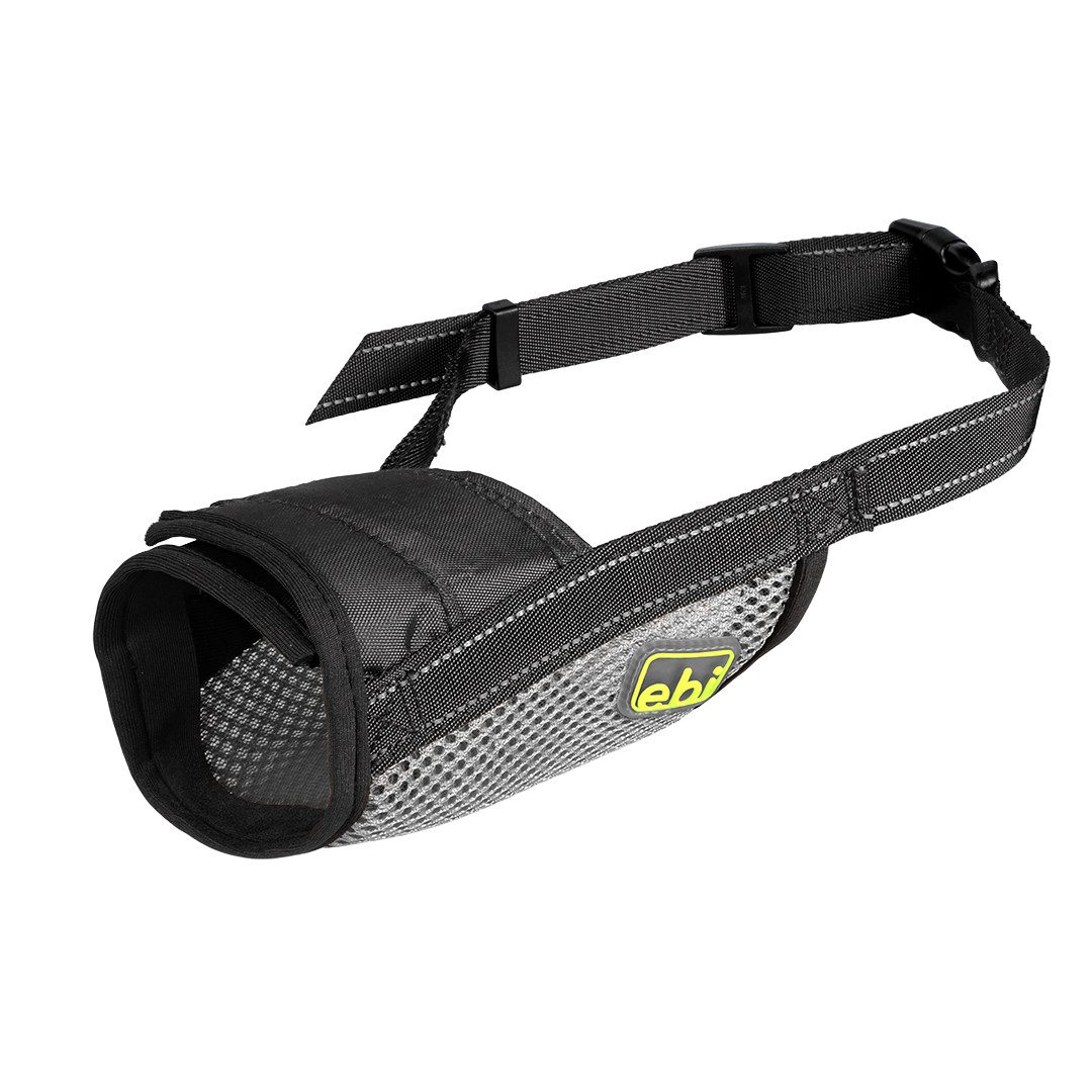 EBI Maulkorb EBI Netz-Maulkorb - schwarz Größe - Riemen / Schnauzenumfang: XL -