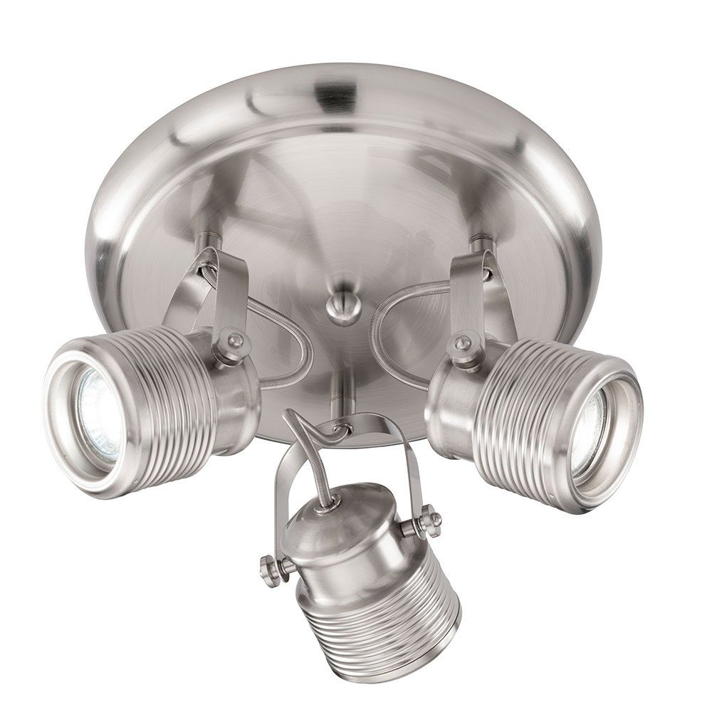 WOFI Deckenspot, Leuchtmittel nicht inklusive, Deckenstrahler 3 Flammig Ret günstig online kaufen