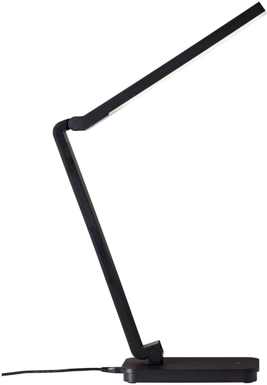 Brilliant LED Schreibtischlampe "Tori" Metall Tischlampe, schwarz, Touch-Dimmer, Schreibtischleuchte