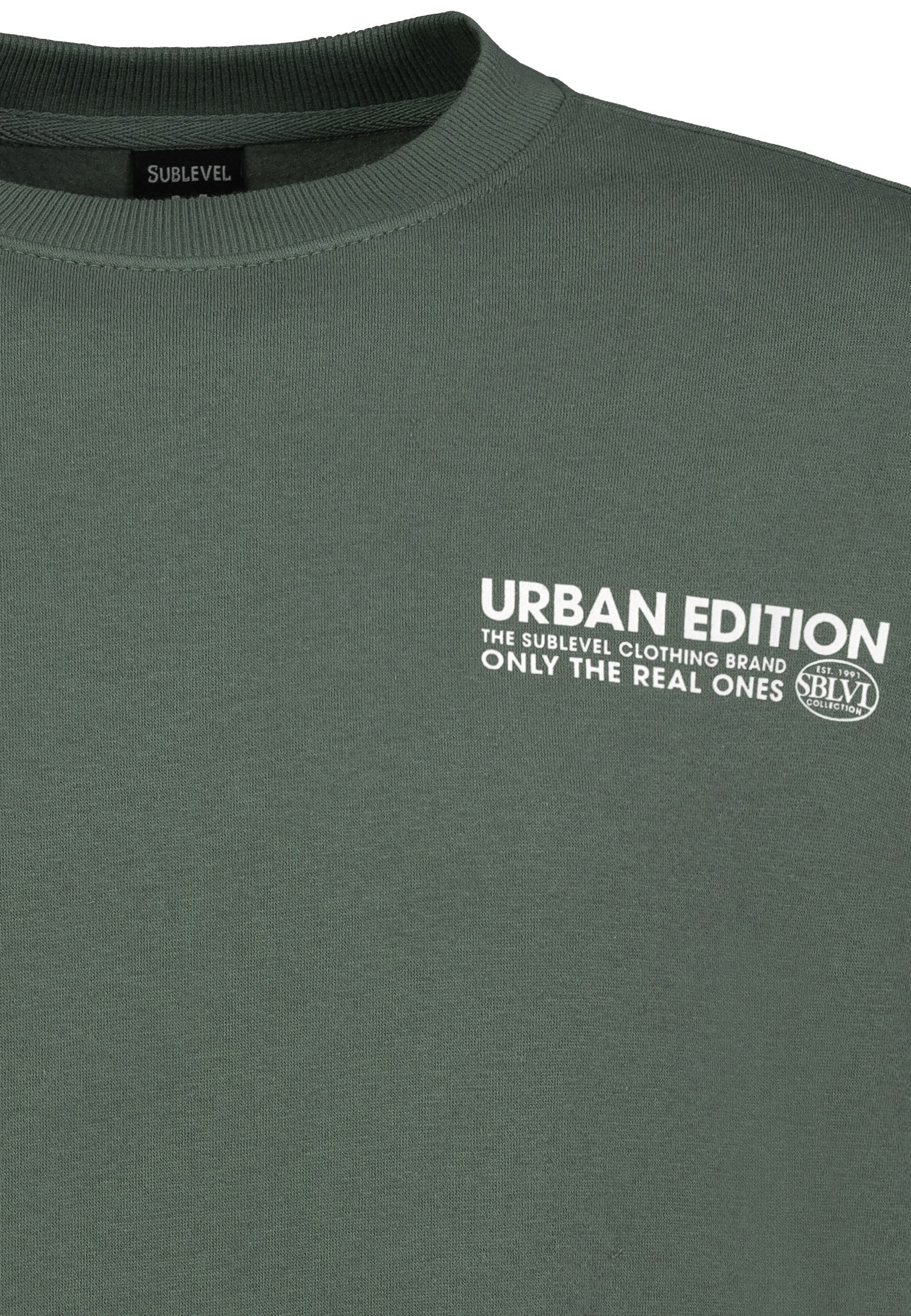 SUBLEVEL Sweatshirt Urban Edition: Stilikone für echte Trendsetter! (1-tlg) günstig online kaufen