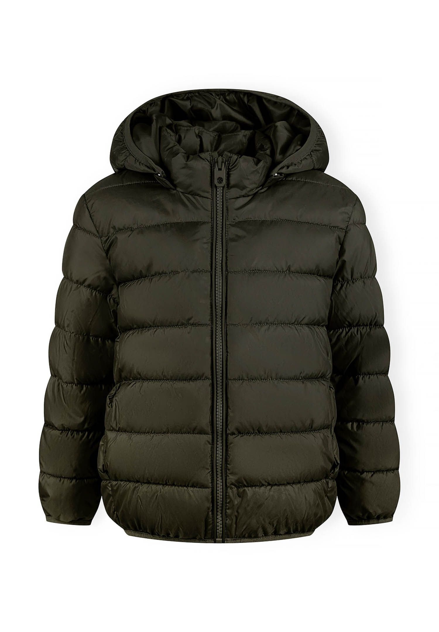 MINOTI Steppjacke Steppjacke mit abnehmbarer Kapuze und Aufnäher am Ärmel ( günstig online kaufen