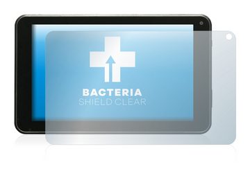 upscreen Schutzfolie für Denver TAQ-70312, Displayschutzfolie, Folie Premium klar antibakteriell