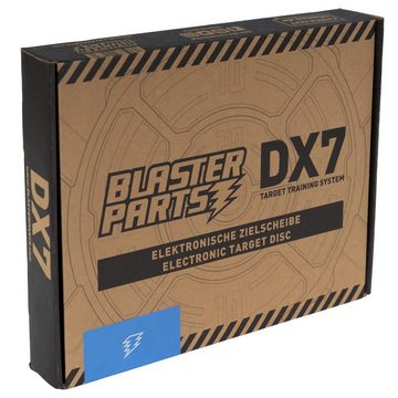 Blasterparts Blaster Elektronische Zielscheibe für Dartblaster - DX7, Mit dieser coolen, selbstzählenden Zielscheibe mit 7 Feldern lassen s