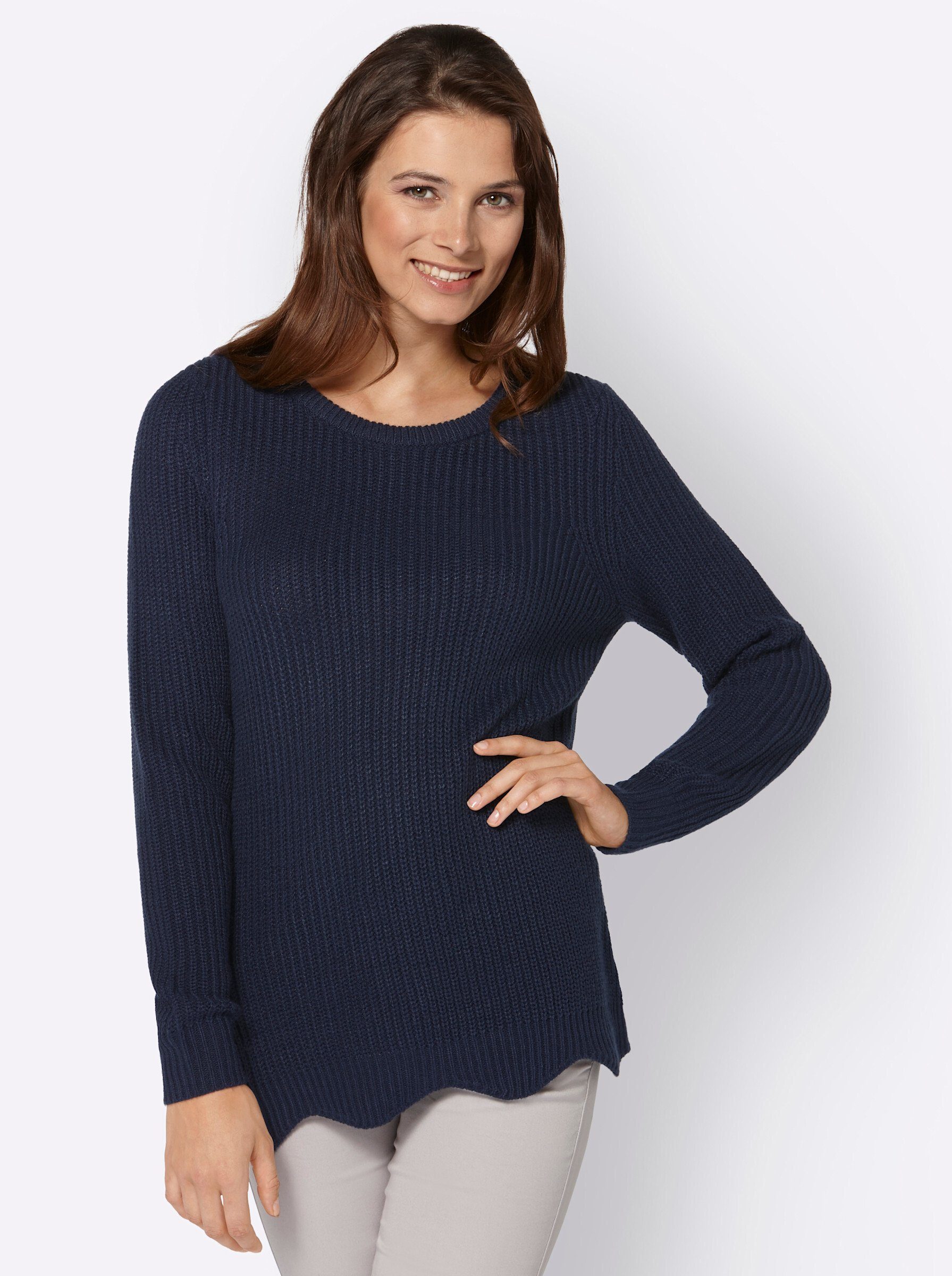 marine WEIDEN WITT Strickpullover