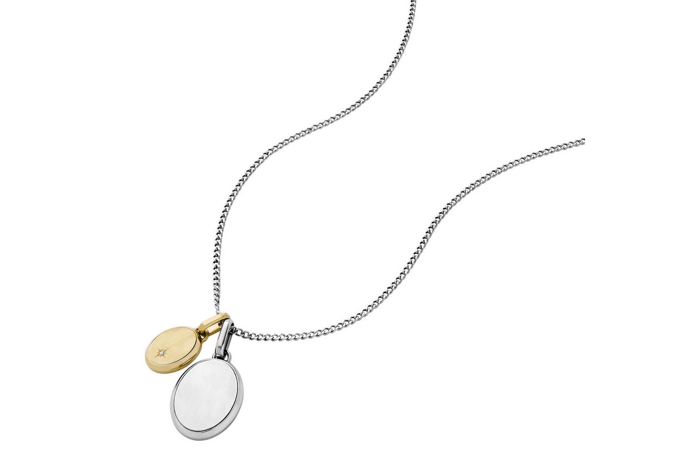 Fossil Kette mit Anhänger Schmuck Gesch... Fossil Kette mit Anhänger Schmuck Gesch...