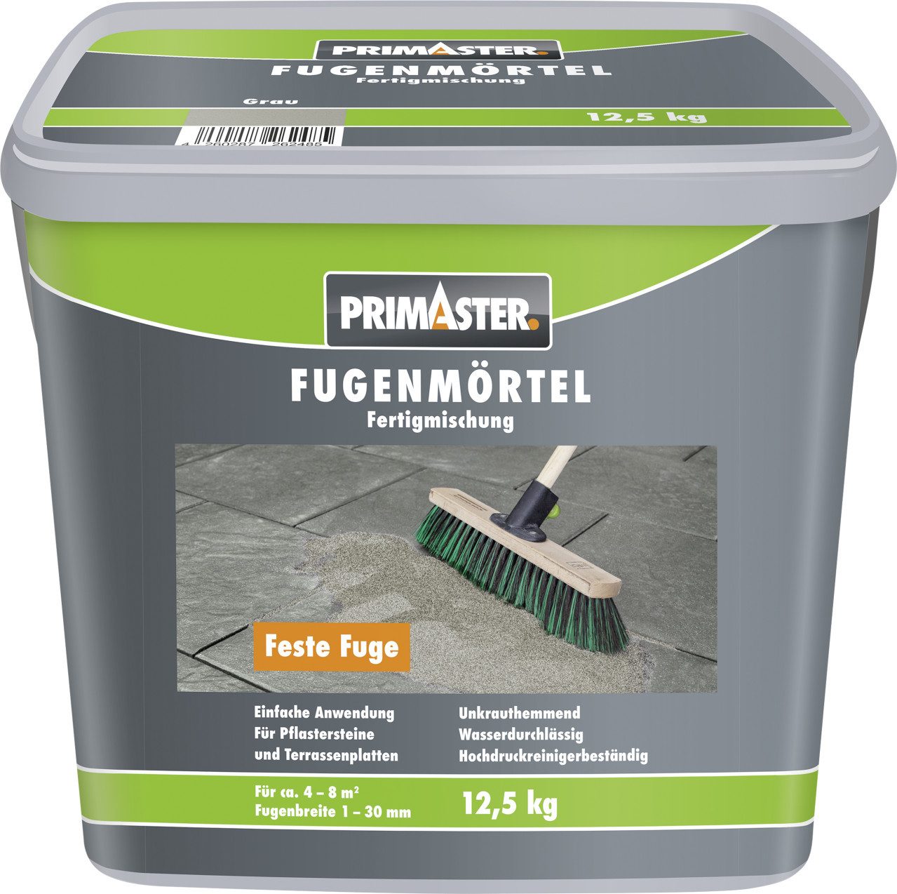 Primaster Fugenmörtel Primaster Fugenmörtel 1 - 30 mm 12,5 kg grau