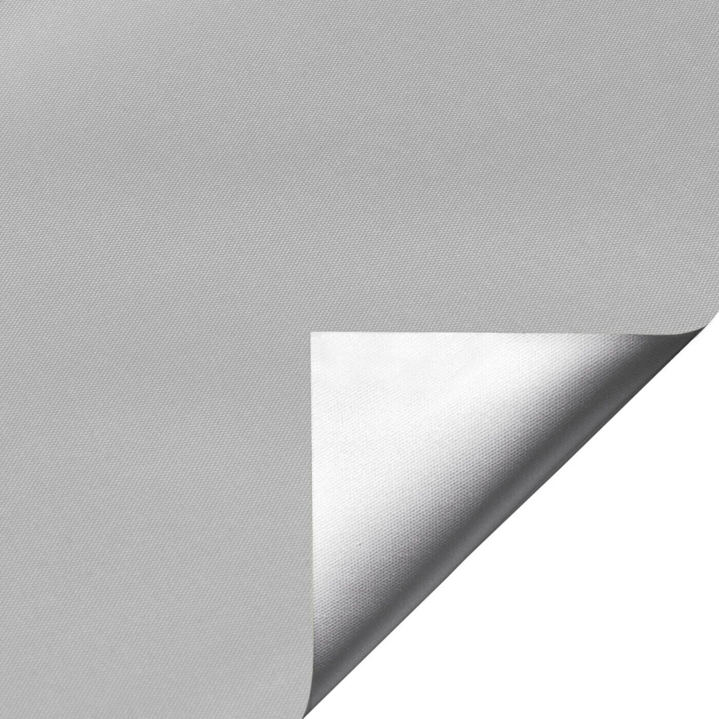 Verdunklungsrollo Verdunkelungsrollo Hellgrau inklusive Montagematerial 80x günstig online kaufen