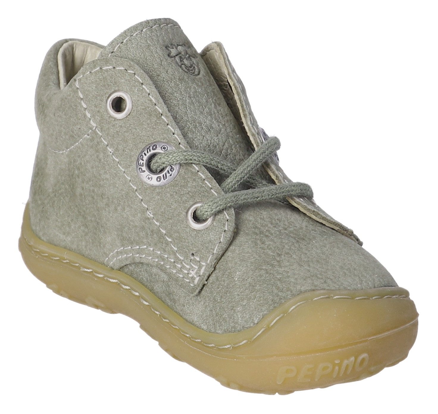 PEPINO by RICOSTA CORY, WMS: mittel Lauflernschuh Schnürschuh mit WMS-System, Leder, Größenschablone zum Download
