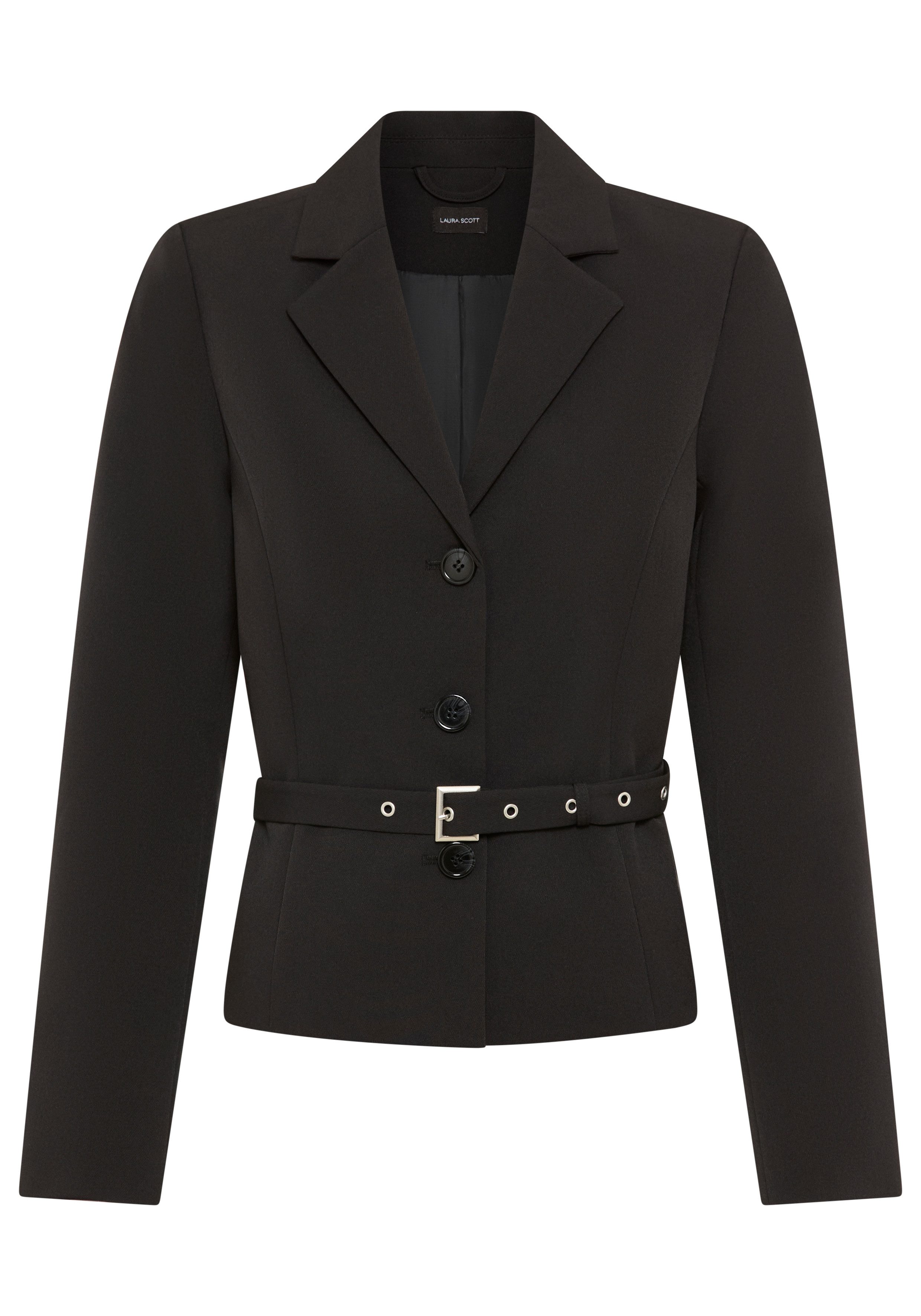 Laura Scott Kurzblazer mit passendem, abnhembarem Gürtel