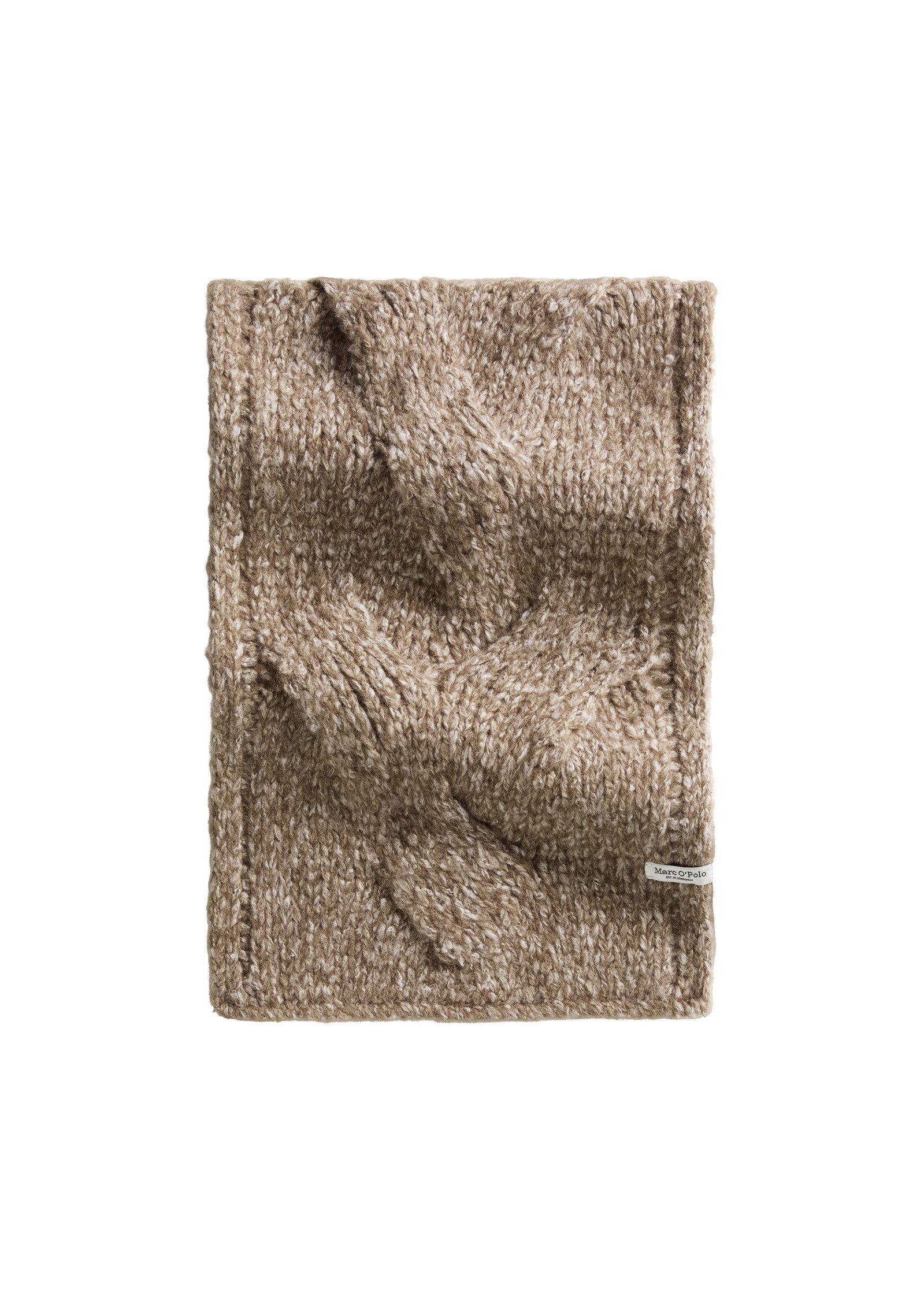 Marc O'Polo Strickschal aus weichem Alpakawoll-Mix