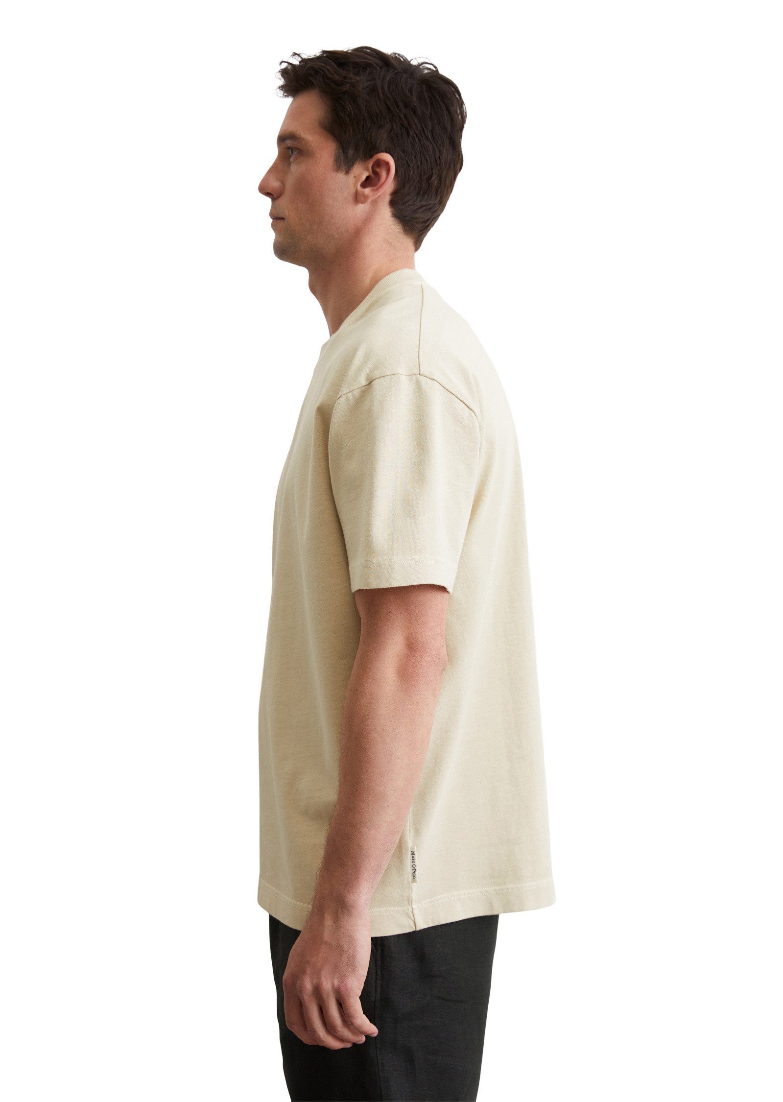 Marc O'Polo T-Shirt aus schwerem Bio-Baumwoll-Jersey günstig online kaufen