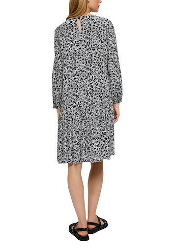 s.Oliver Midikleid mit Musterung günstig online kaufen