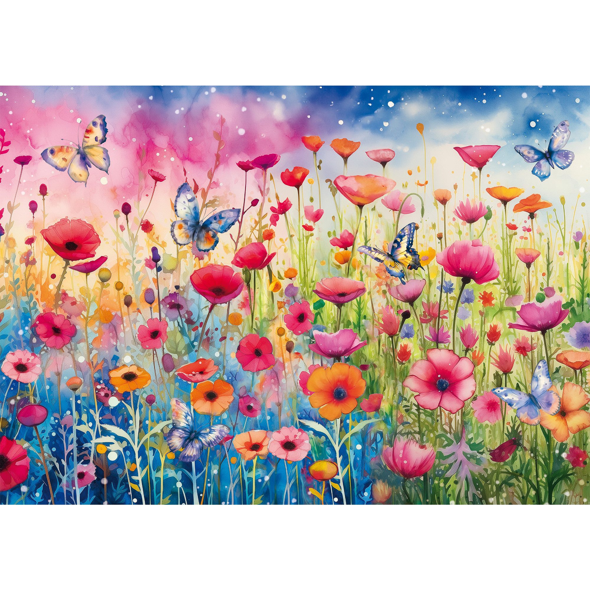 Schmidt Spiele Puzzle Schmidt Spiele Mohnblumenwiese, günstig online kaufen