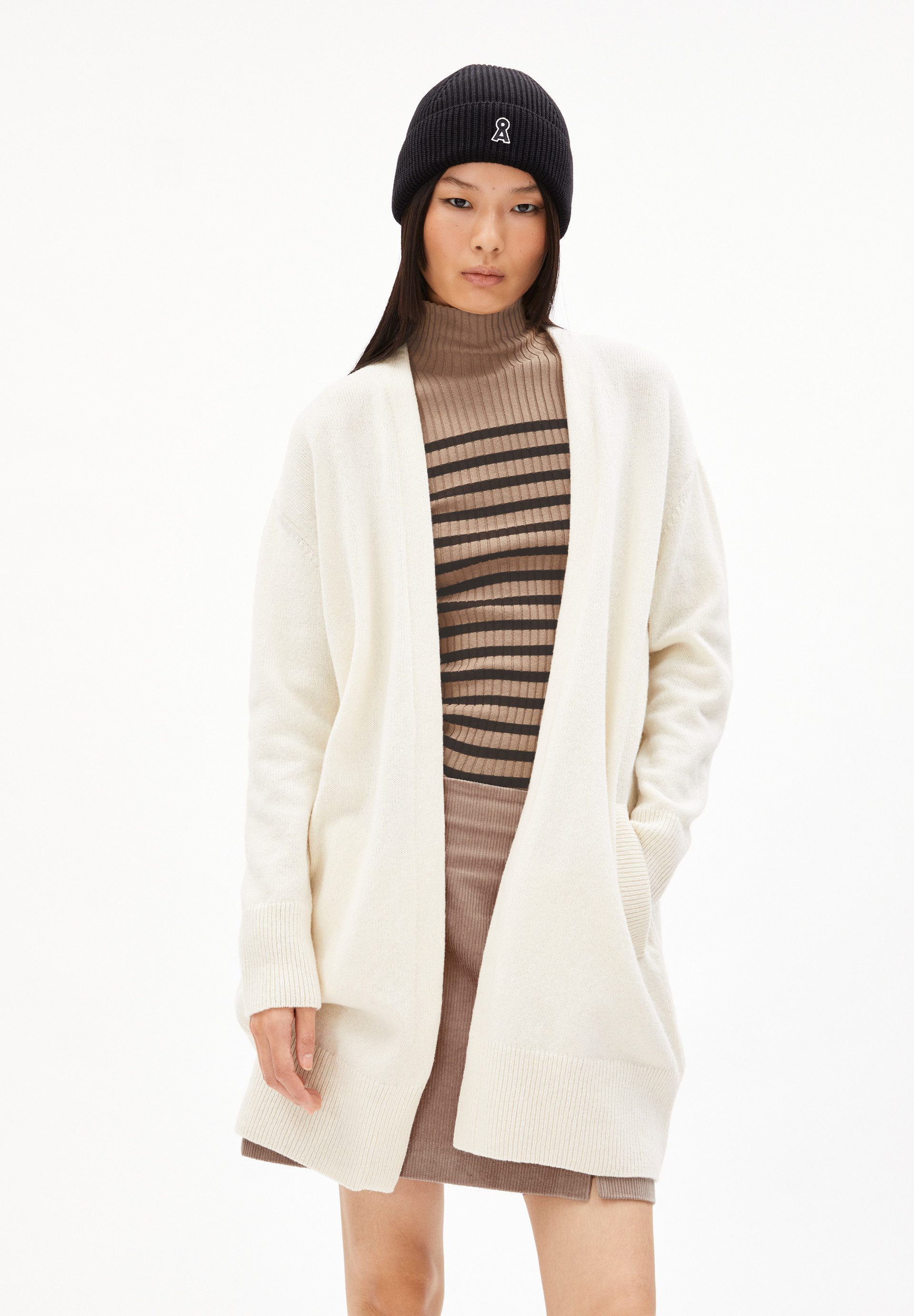 Armedangels Cardigan KASSANDRAA Damen (1-tlg., Loose Fit) Strickjacke Loose günstig online kaufen