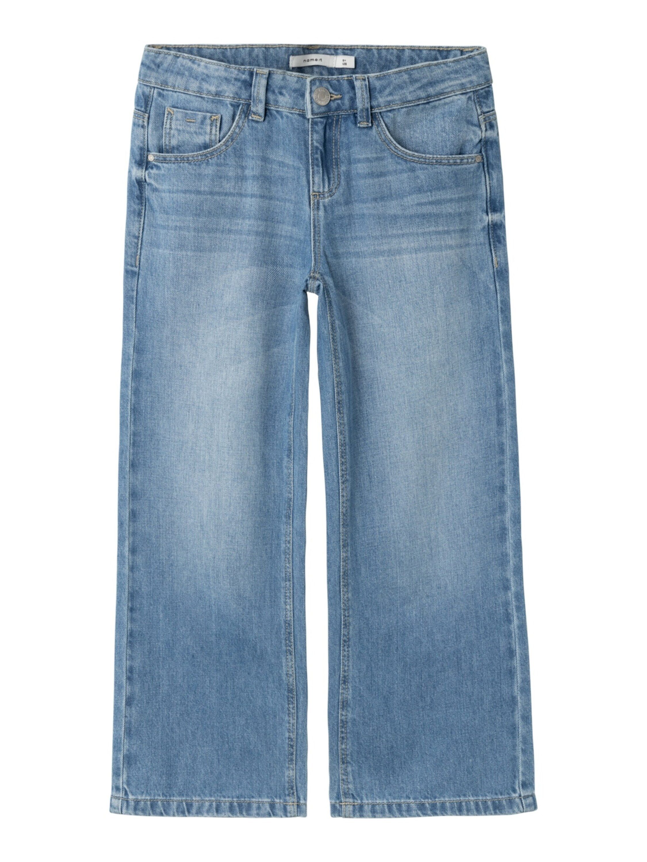 Weite Jeans NKFROSE für Mädchen mit weitem Bein und klassischem Sitz