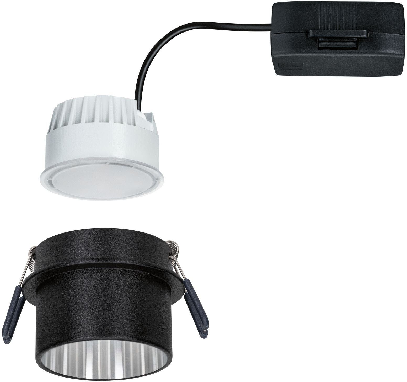 Paulmann LED Einbauleuchte Helligkeitsstufen, Gil, wechselbar, LED LED-Modul, mehrere Warmweiß, 3-Stufen-dimmbar