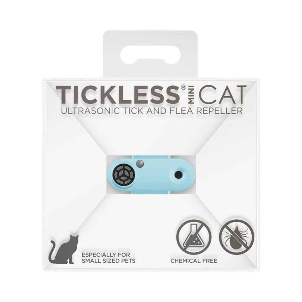 Tickless Insektenvernichter MINI Cat Ultraschallgerät - Blau