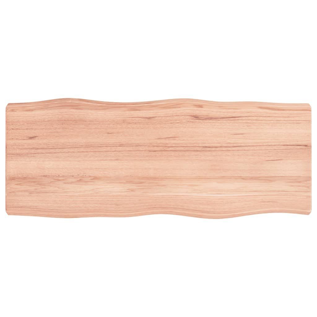 Baumkante furnicato (1 100x40x(2-6) Behandelt Massivholz St) Tischplatte cm