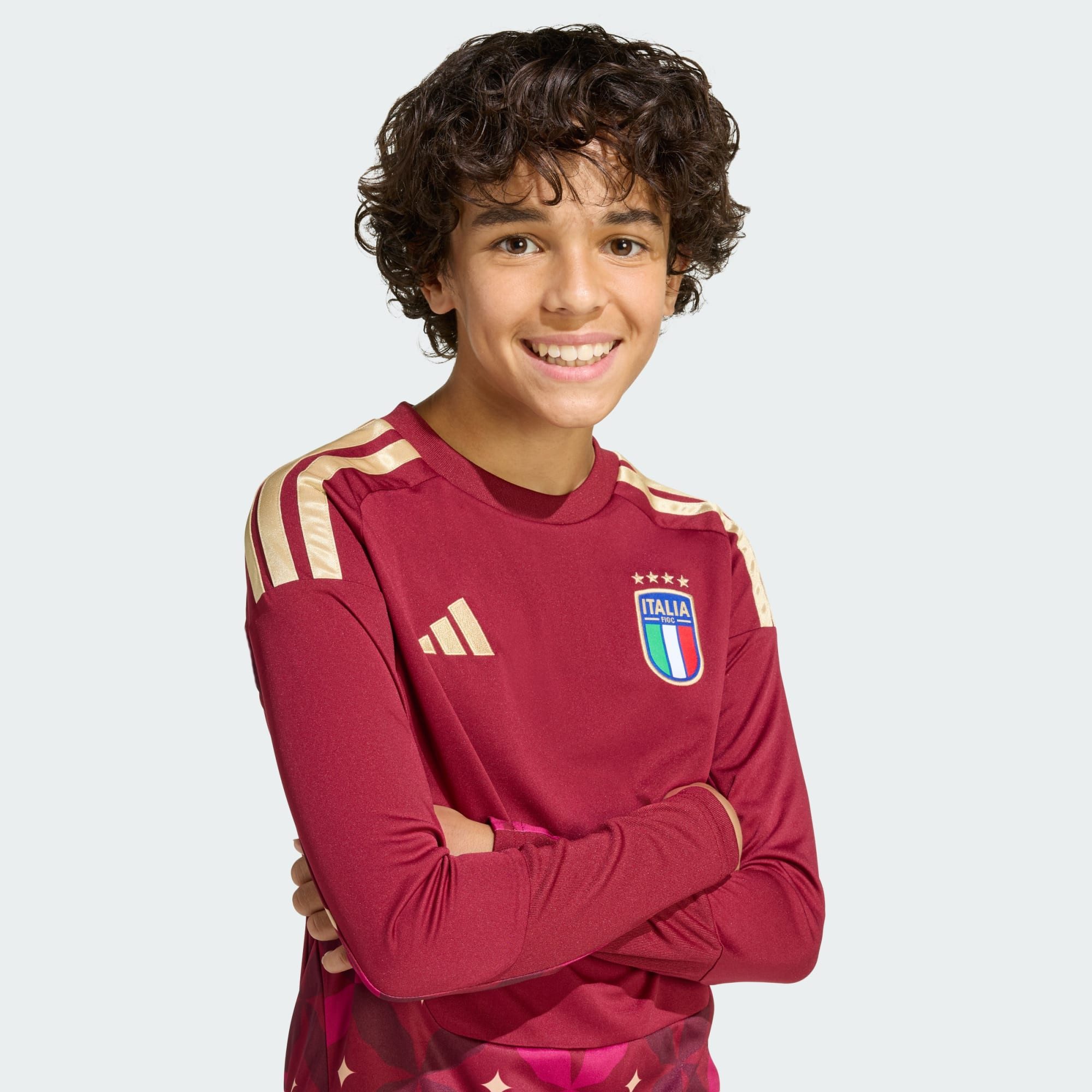 adidas Performance Torwarttrikot ITALIEN 26 KIDS TORWART-HEIMTRIKOT, LANGÄRMLIG (1-tlg)