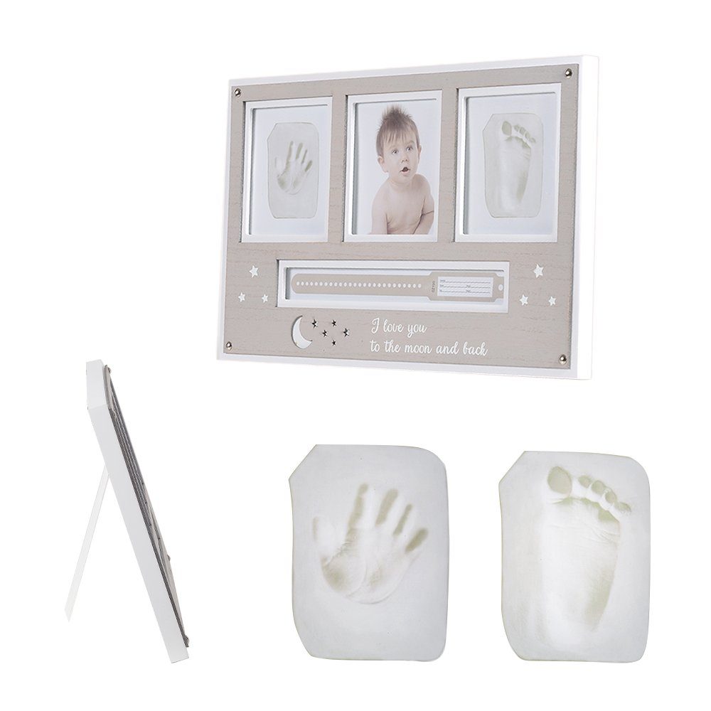 Cangaroo Bilderrahmen-Set Baby Hand- und Fußabdruckset, (1 St), Fotorahmen günstig online kaufen