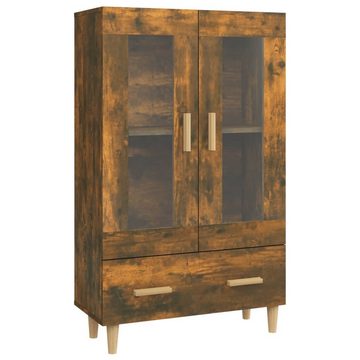 vidaXL Sideboard Highboard Räuchereiche 70x31x115 cm Holzwerkstoff (1 St)