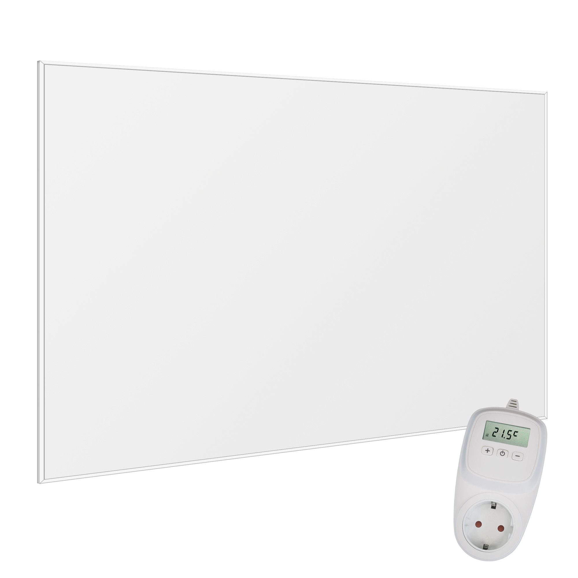 VIESTA Infrarotheizung F1200 Carbon Crystal Infrarot Wandheizung 1200 W mit TH10 Thermostat, Überhitzungsschutz, energieeffizient, leistungsstark, langlebig