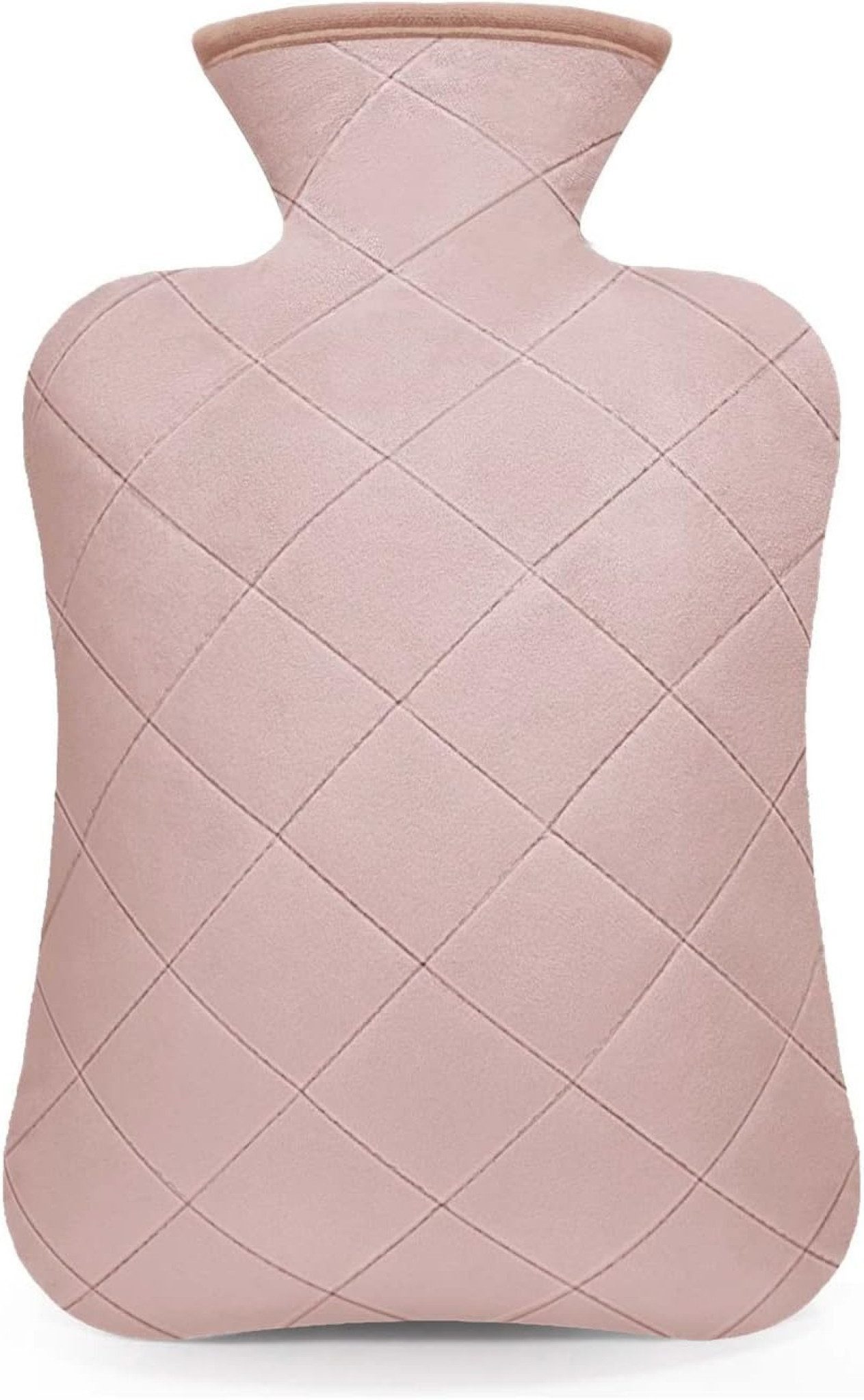 Wärmflasche XXL Wärmflasche 2,0 L mit Bezug – Schmerzlinderung & Wärme