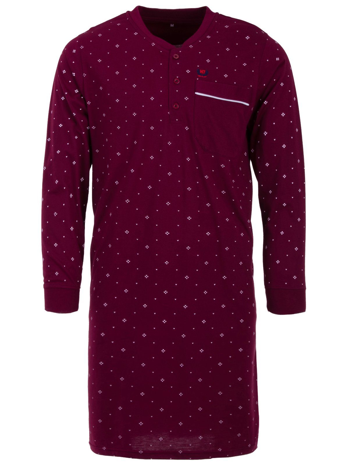 Henry Terre Nachthemd Nachthemd Langarm - Paspel Pfeil