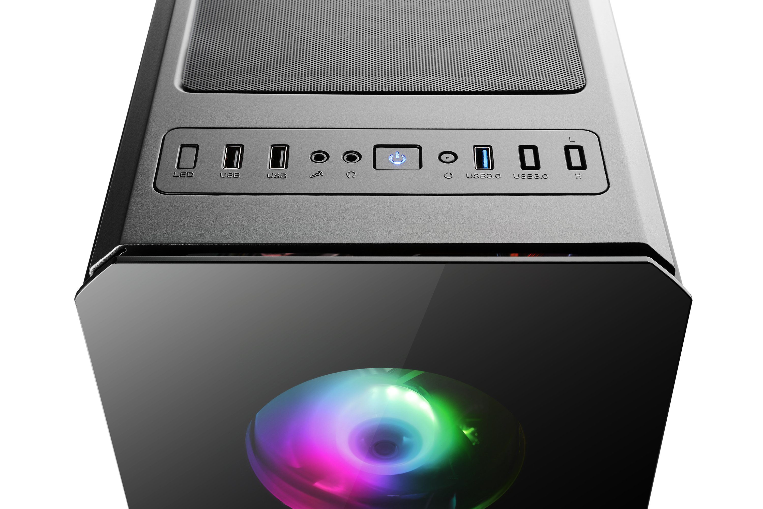 CSL Theseus V24618 Gaming-PC (AMD Ryzen 7 5700X, GeForce RTX 3050, 32 GB RAM, 1000 GB SSD, Luftkühlung) – Bild 5 von 5