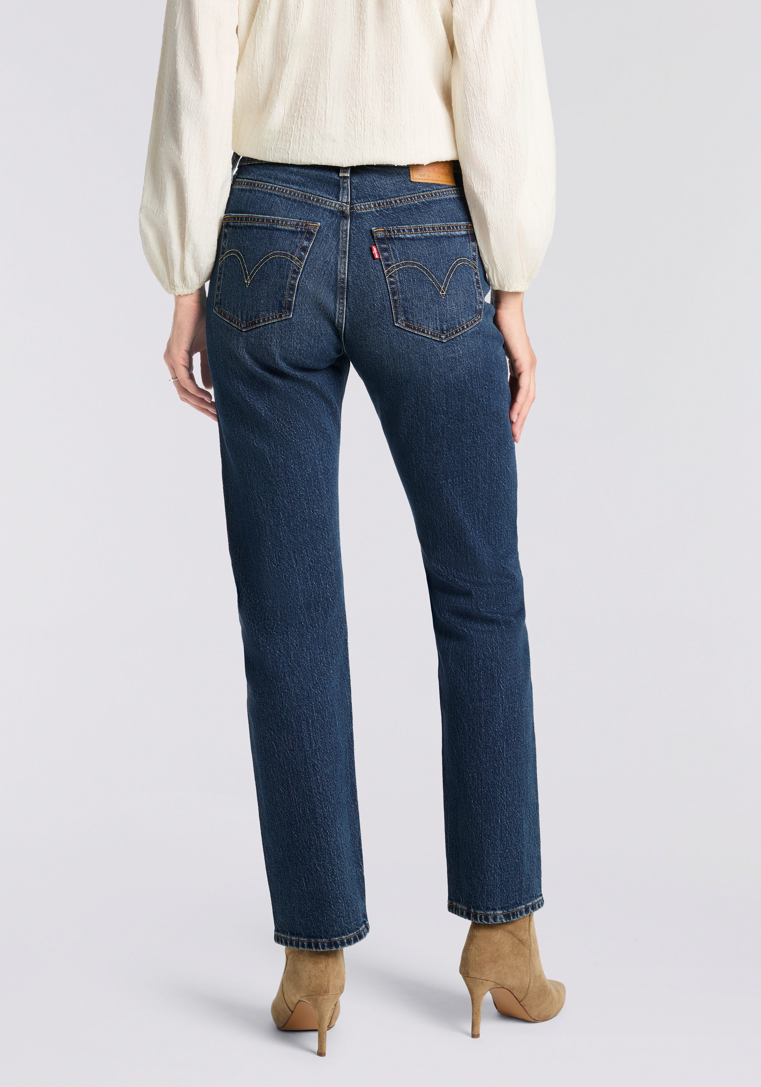 Levi's® Stretch-Jeans LV Jeans 501 CURVE BLACKS mit gerader Beinform