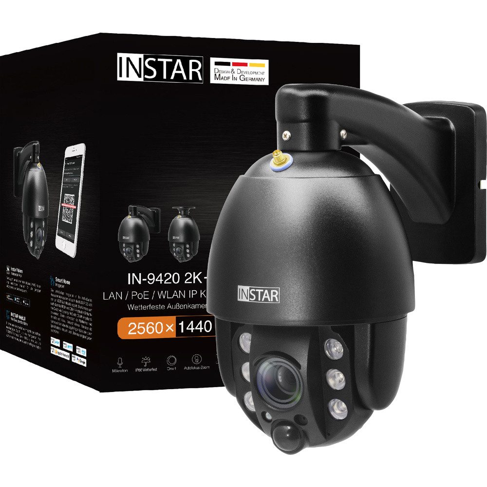 INSTAR Überwachungskamera INSTAR IN-9420 14091 LAN, WLAN IP Überwachungskamera 2560 x 1440 Pix (14091 (IN-9420)