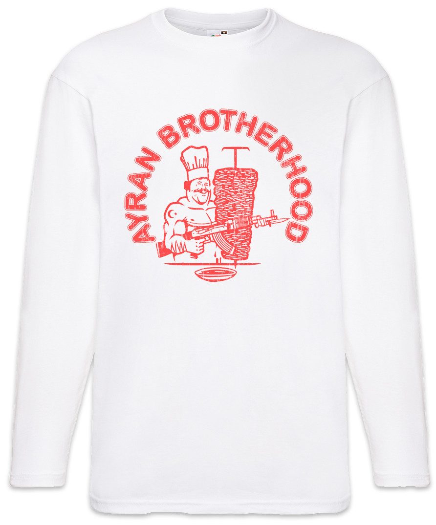 Langarmshirt Ayran Crew Langarm T-Shirt Döner Kebab Dönerladen Türkei Spaß Gang