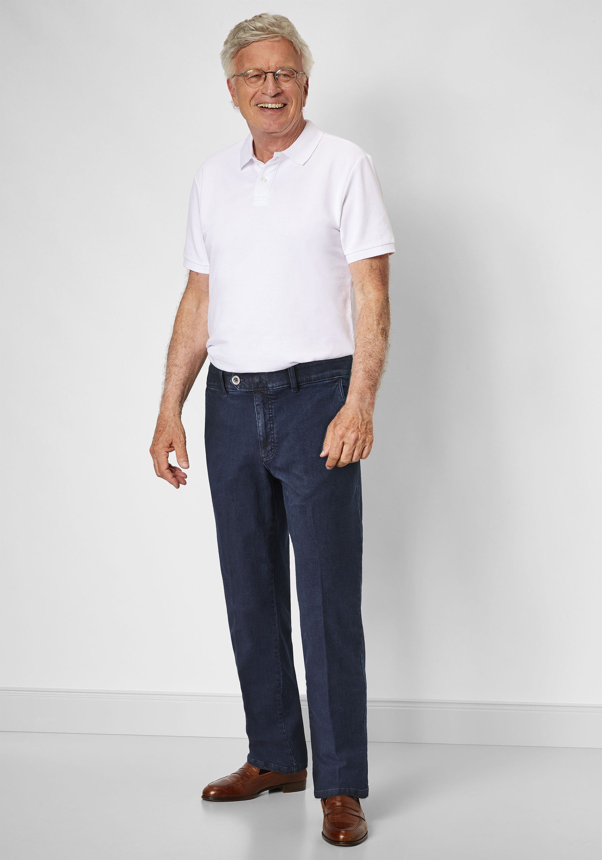 Suprax Regular-fit-Jeans Jeans mit Komfort-Dehnbund und Sicherheitstasche – Bild 4 von 5