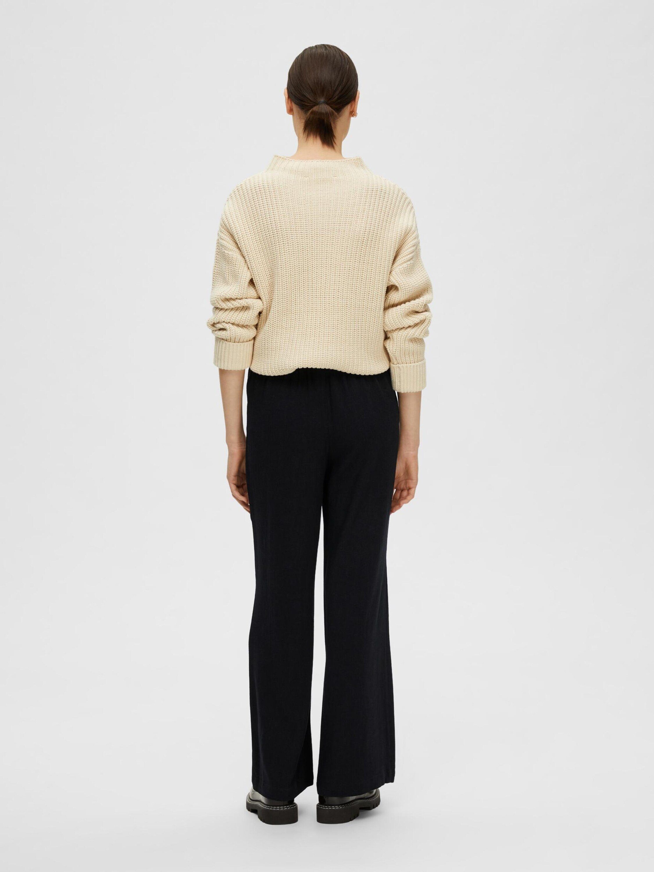 SELECTED FEMME Stoffhose (1-tlg) Drapiert/gerafft