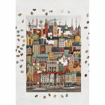 Martin Schwartz Puzzle Stockholm 50 x 70 cm, 1000 Puzzleteile