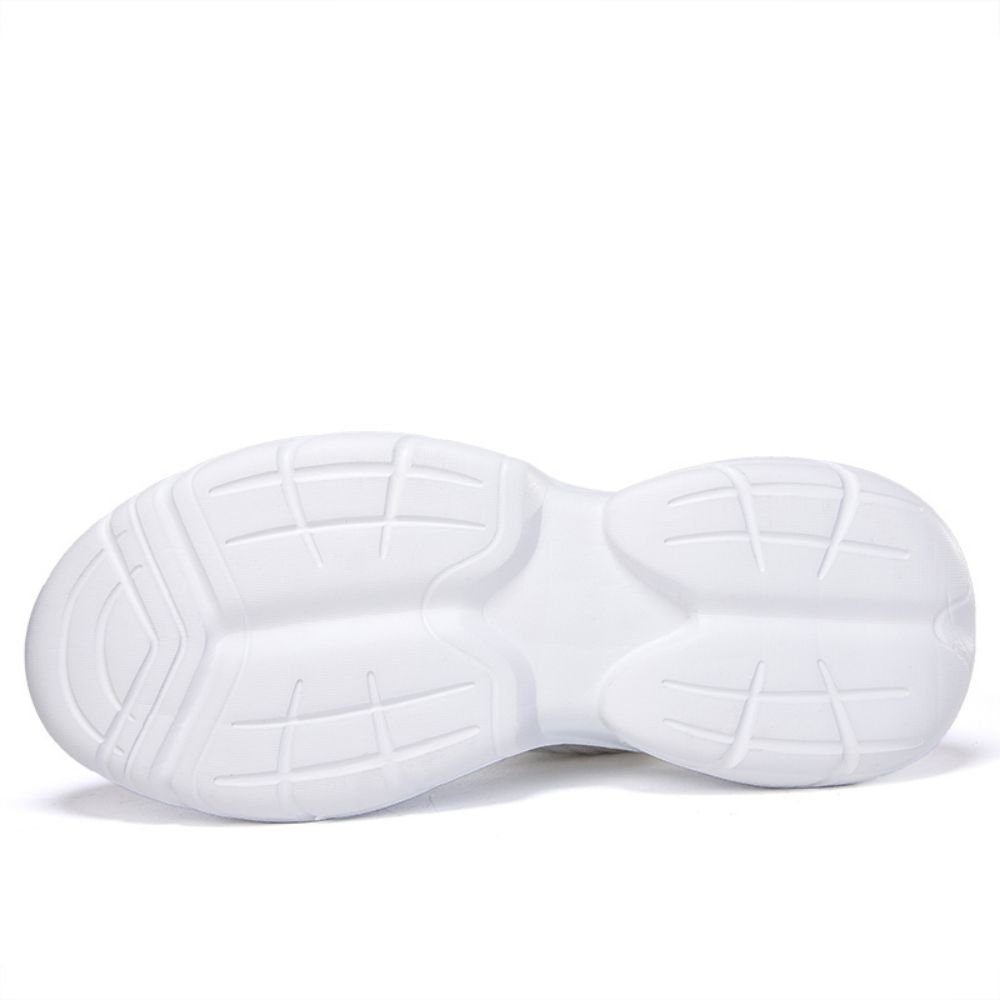 Sockenschuhe (slip-on Weiß Upper) lässige HUSKSWARE Männerschuhe Flyknit von sneaker, Sneaker Mode