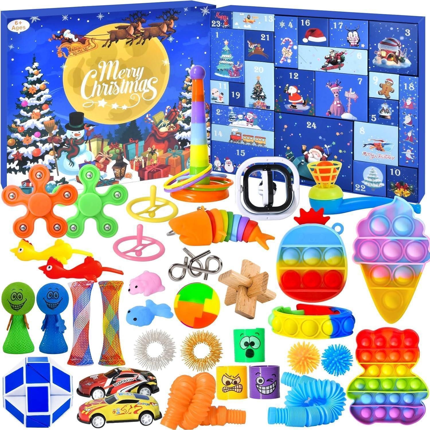 LuxusKollektion Spielzeug-Adventskalender Adventskalender 2024 Kinder Weihn günstig online kaufen
