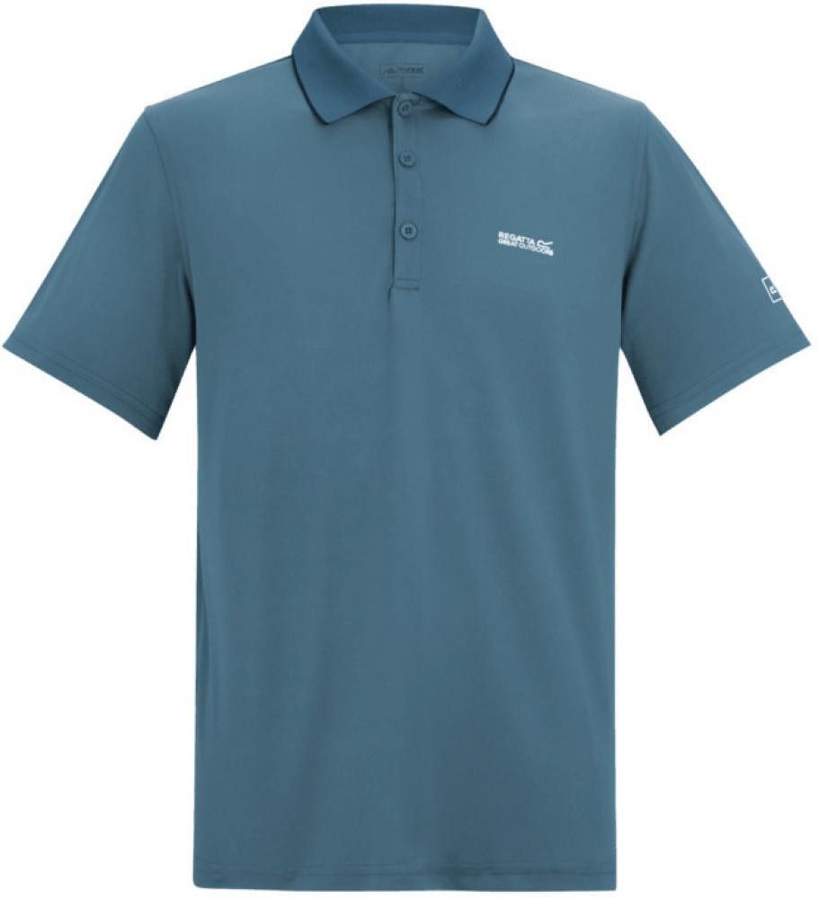 Regatta Outdoorhemd Herren Poloshirt Maverik V - Piqué aus 100% recyceltem Polye