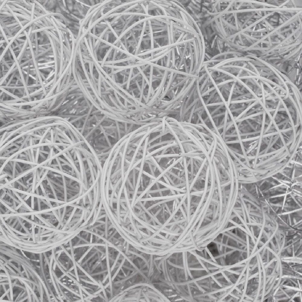 Eurosand Dekokugel DRAHT-BÄLLE 30mm, 3cm/10 Stück