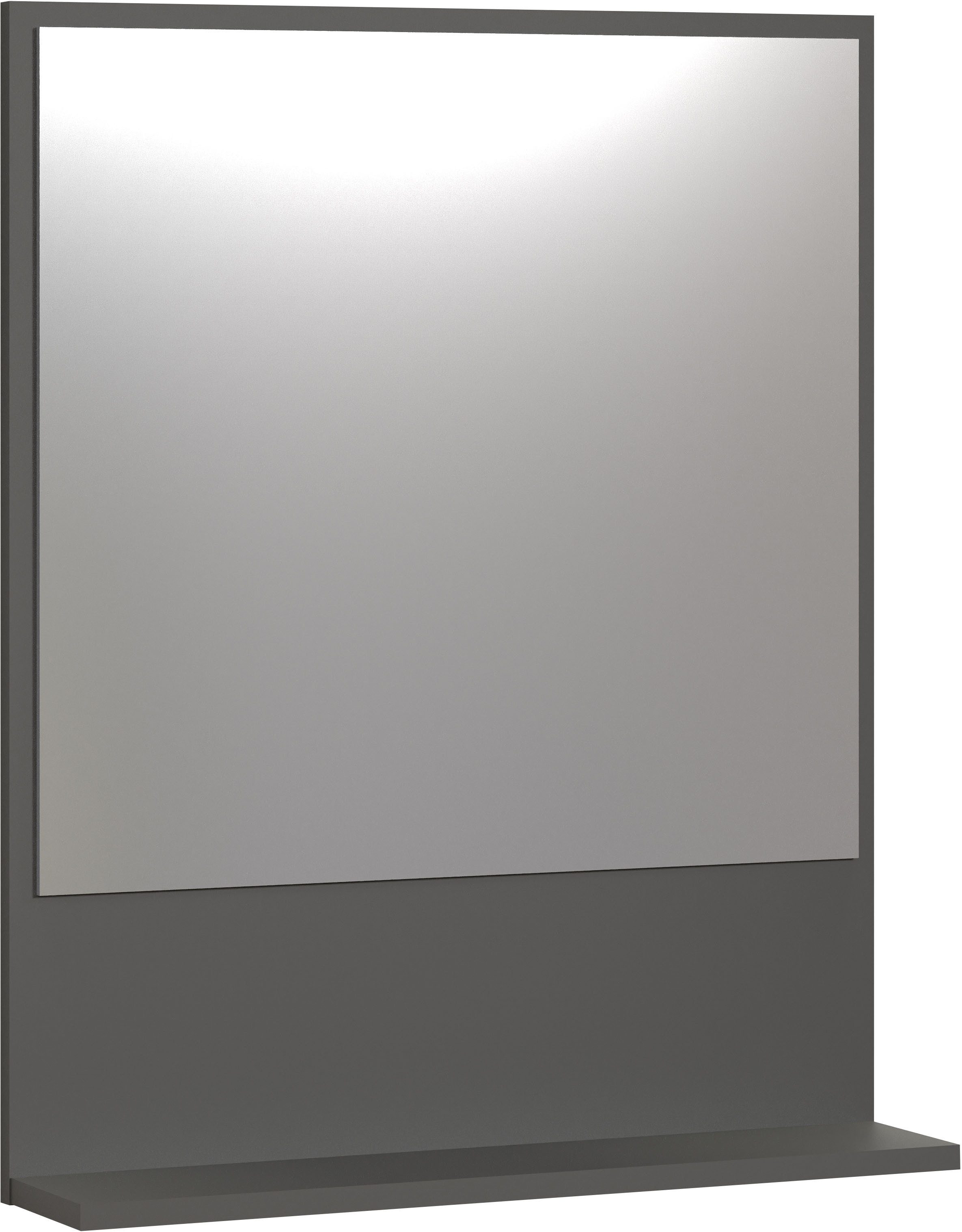 welltime Badspiegel Amrum, Wandspiegel mit Ablage - (B/T/H) wahlweise 60 bi günstig online kaufen