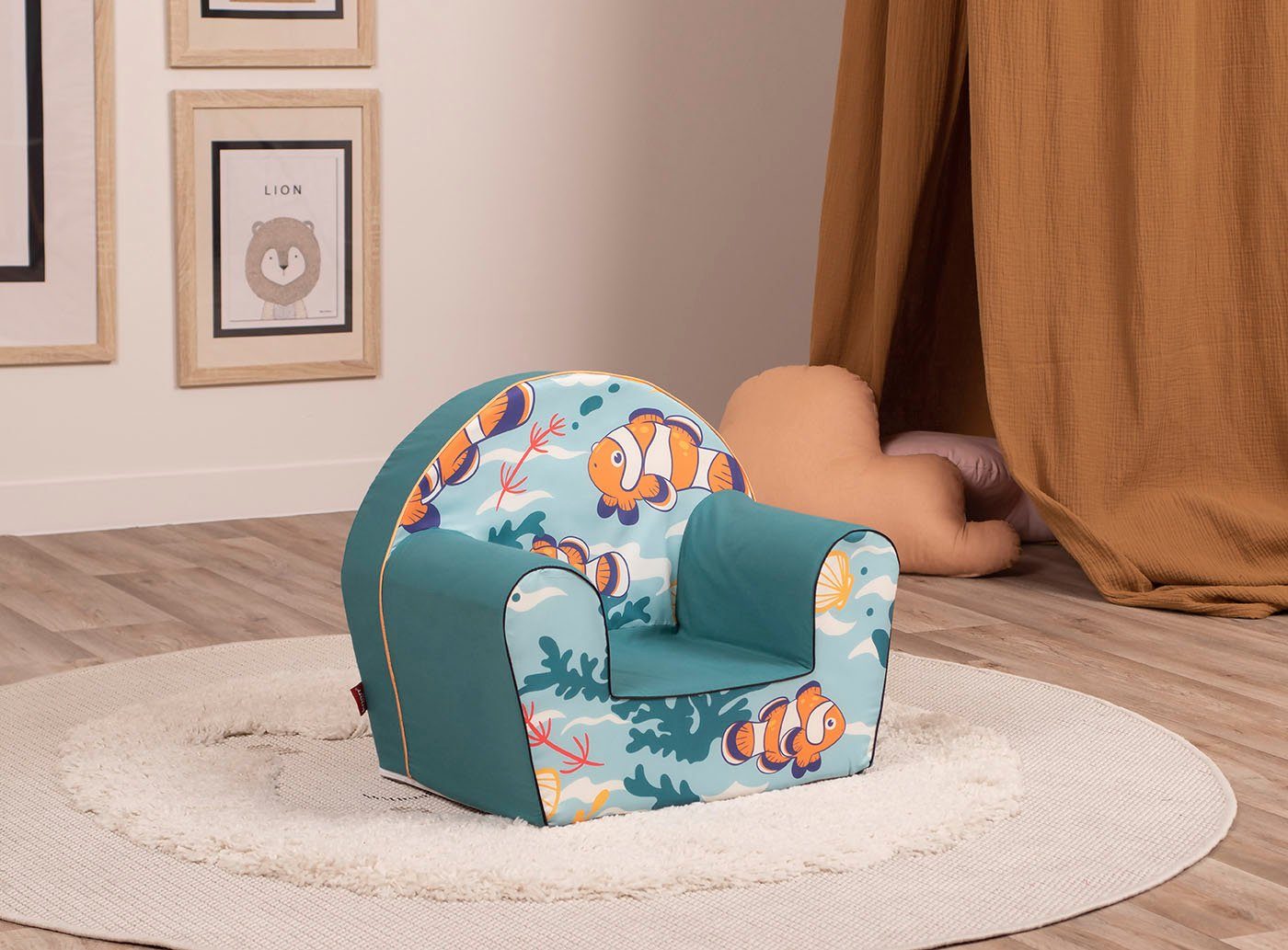 Knorrtoys® Sessel Clownfish, für Europe in Made Kinder