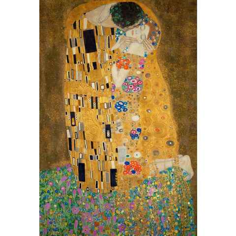 Reinders! Holzbild Deco Panel 60x90 Gustav Klimt - the kiss