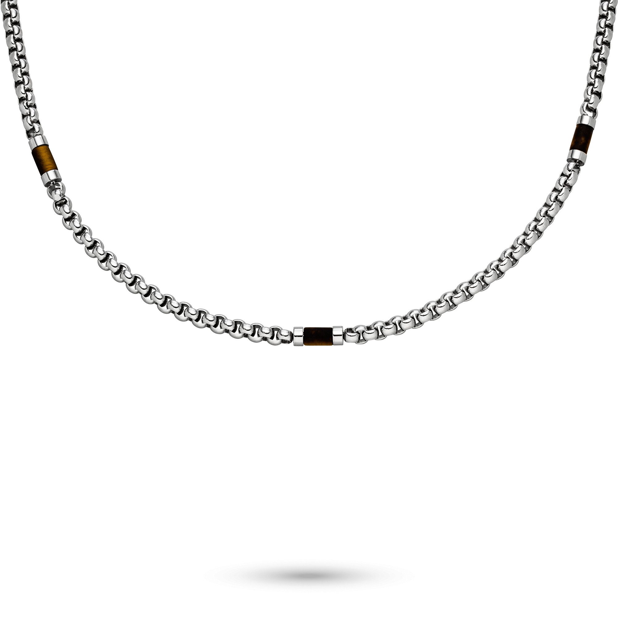 s.Oliver Kette ohne Anhänger Basic Stones Edelstahl