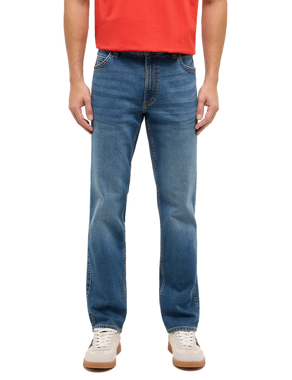 MUSTANG 5-Pocket-Jeans Tramper Straight mit mittelhohem Bund