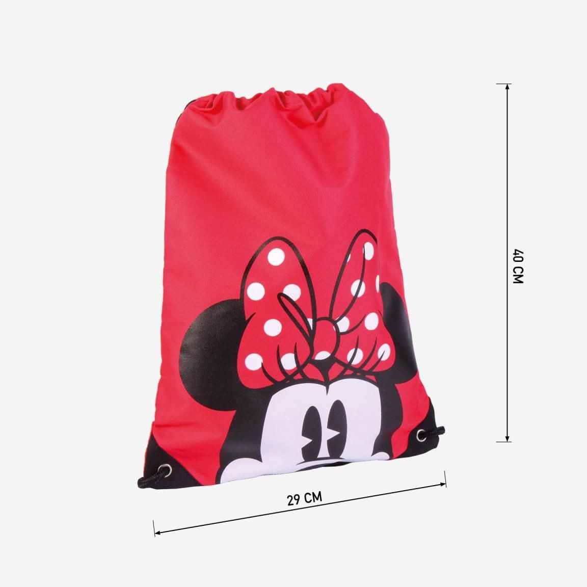 Disney Minnie Mouse Turnbeutel Gymbag für Mädchen für Alltag und Aktivitäten 32 × 2 × 40 cm
