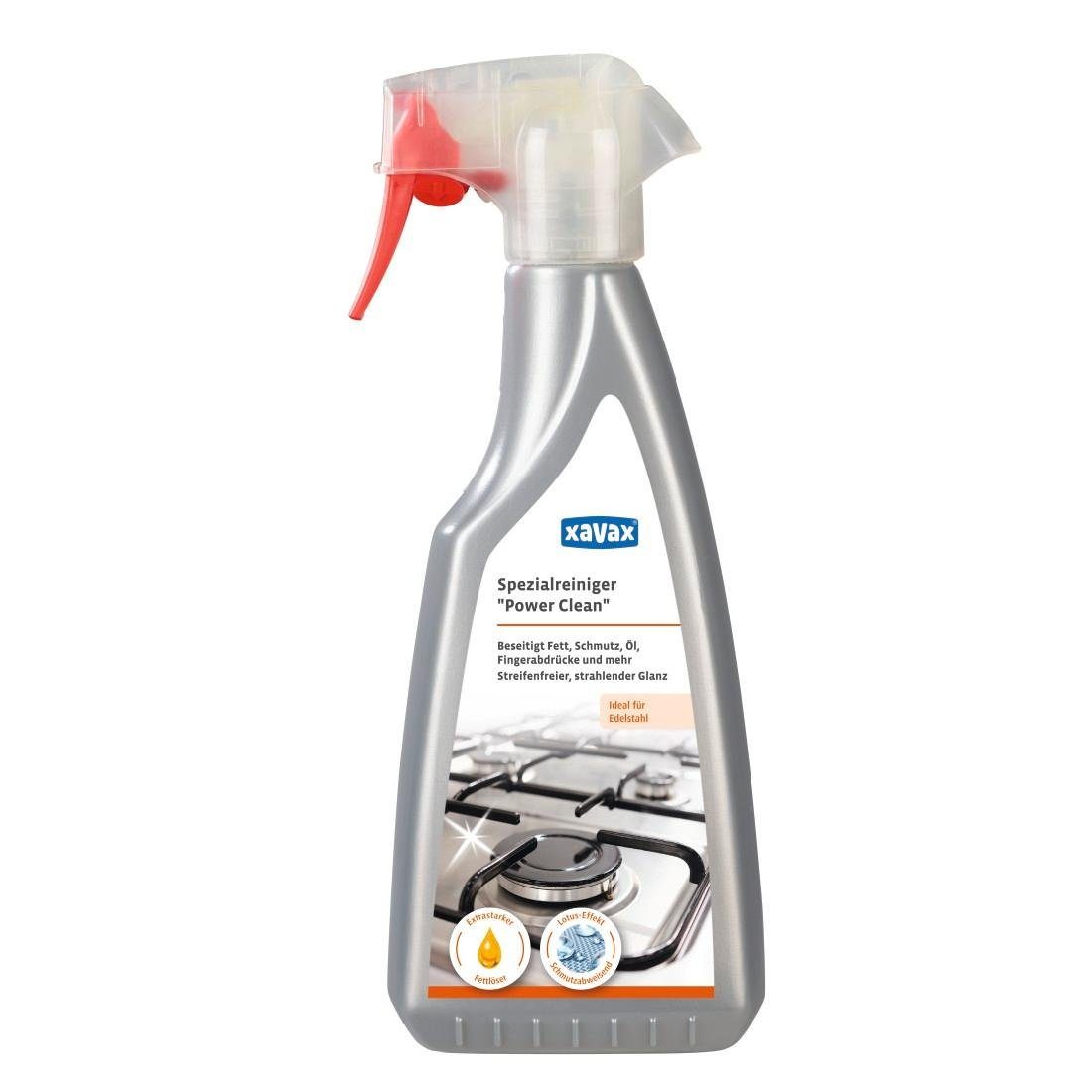 Xavax Reinigungs-Set Spezialreiniger "Power Clean", 500 ml, Haushaltsreiniger